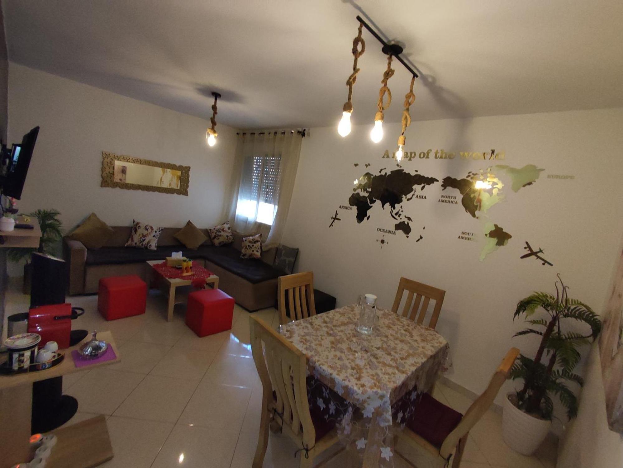 Beautiful Ground-Floor Apartment With Portable Air Conditioning, Parking, And Free Wi-Fi Casablanca Eksteriør bilde